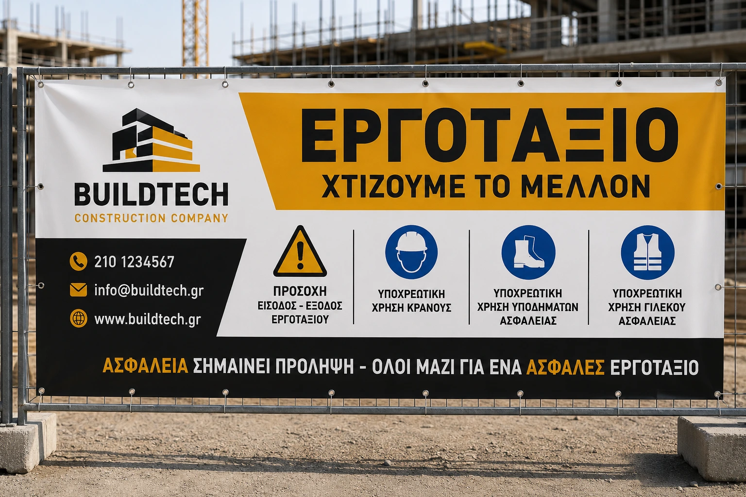 Μουσαμάς εργοταξίου